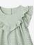 Baby Girls’ Broderie Anglaise Cotton Blouse aqua green - vertbaudet enfant 