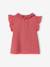 Ruffled shirt old rose - vertbaudet enfant 