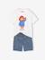 Striped PADDINGTON pyjamas shorts striped navy blue - vertbaudet enfant 