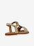 Girl's Karly sandals gold - vertbaudet enfant 