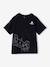Boys' cotton pyjama shorts with PLAYSTATION logo black - vertbaudet enfant 