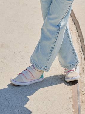 Shoes-Girl's synthetic trainers