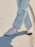 Girl's synthetic trainers printed beige - vertbaudet enfant 