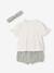 Set of 3 pieces for baby girls in cotton sage green - vertbaudet enfant 