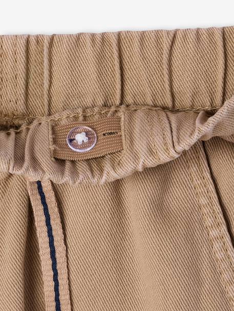 Pantalon garçon  fluide facile à enfiler garçon beige+bleu moyen+bleu nuit+terracotta - vertbaudet enfant 