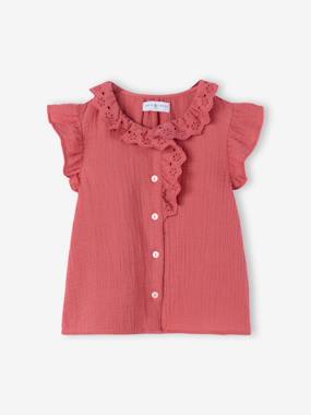 Chemise à volants fille Capsule mère-fille - vertbaudet enfant