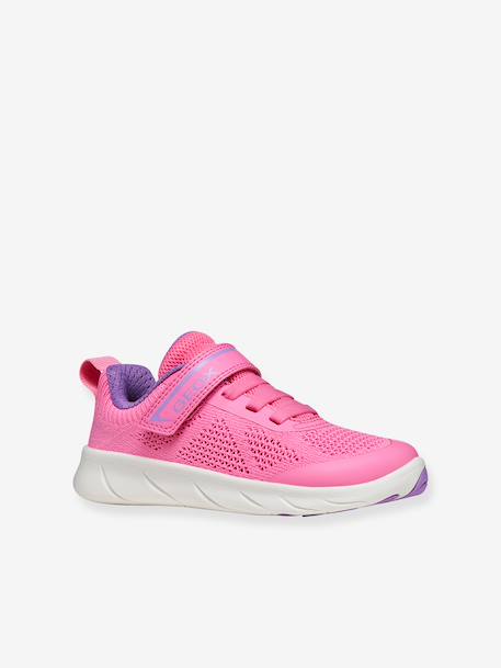GEOX J Foot-Run Girl trainers for children rose - vertbaudet enfant 