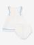 Cotton baby girl's dress and bloomer white - vertbaudet enfant 