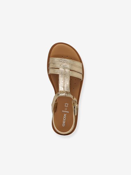 Girl's Karly sandals gold - vertbaudet enfant 
