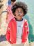 Boy's sweatshirt with placed motif red - vertbaudet enfant 