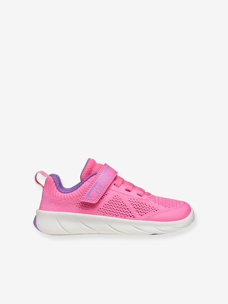 GEOX J Foot-Run Girl trainers for children rose - vertbaudet enfant 