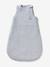 Summer Baby Sleeping Bag in Organic Cotton* Gauze, No Lining coral+grey blue - vertbaudet enfant 