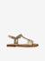 Girl's Karly sandals gold - vertbaudet enfant 