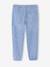 Boys' cotton battle denim trousers striped blue - vertbaudet enfant 