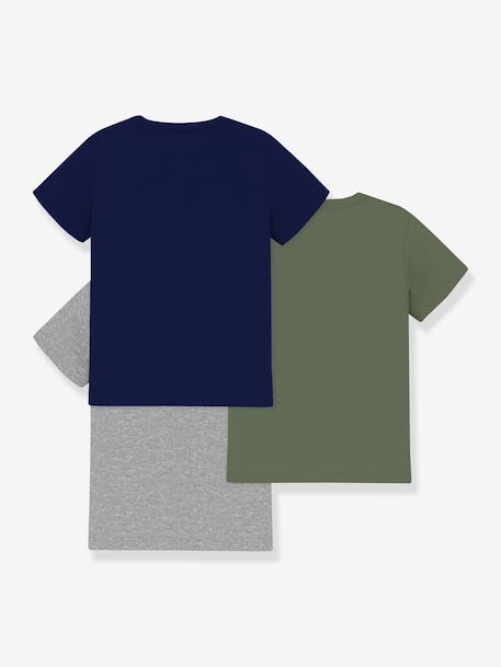 Pack of 3 cotton t-shirts for children Petit Bateau white - vertbaudet enfant 