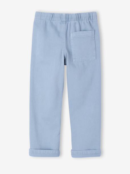 Easy-to-put-on fluid trousers for boys beige+medium blue+night blue+terracotta - vertbaudet enfant 