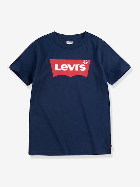 T-shirt Batwing garçon Levi's blanc+marine+vert - vertbaudet enfant 