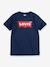 T-shirt Batwing garçon Levi's blanc+marine+vert - vertbaudet enfant 