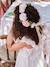 Bohemian Flower Wreath for Girls ecru - vertbaudet enfant 