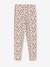 Pack of 2 Basics Leggings for Girls indigo+khaki+printed brown+sage green - vertbaudet enfant 