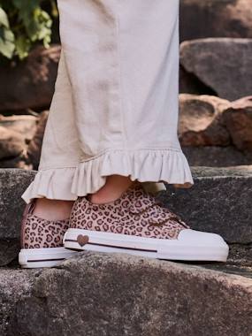 Baskets scratchées toile imprimée enfant collection maternelle  - vertbaudet enfant