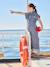 Striped girl's jumpsuit striped blue - vertbaudet enfant 