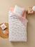 Duvet cover and pillowcase SET with recycled cotton printed pink - vertbaudet enfant 