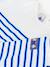 Long-sleeved striped t-shirt for babies white - vertbaudet enfant 