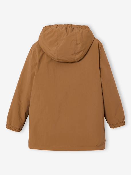 Boys' 3-in-1 parka with sherpa lining pecan nut - vertbaudet enfant 