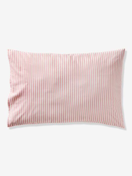 Duvet cover and pillowcase SET with recycled cotton printed pink - vertbaudet enfant 