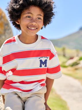 Garçon-T-shirt, polo, sous-pull-T-shirt-T-shirt garçon rayé