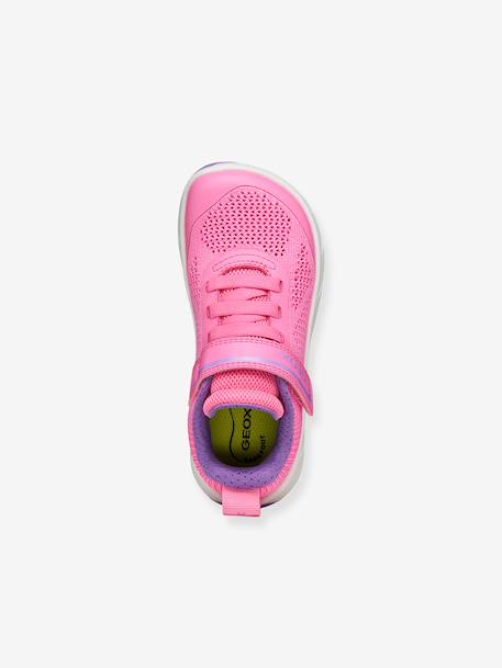 GEOX J Foot-Run Girl trainers for children rose - vertbaudet enfant 