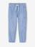 Boys' cotton battle denim trousers striped blue - vertbaudet enfant 