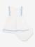 Cotton baby girl's dress and bloomer white - vertbaudet enfant 