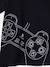 Boys' cotton pyjama shorts with PLAYSTATION logo black - vertbaudet enfant 