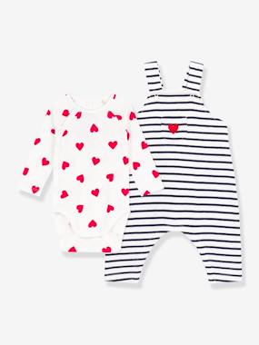 Bébé-Ensemble body salopette Petit Bateau