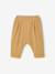 Pantalon bébé mixte coupe sarouel en gaze de coton Blanc+Bleu+jaune+rose+tilleul - vertbaudet enfant 