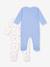 Pack of 2 cotton baby pyjamas white - vertbaudet enfant 