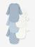 Pack of 5 long-sleeved wrap bodysuits for babies white - vertbaudet enfant 