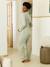 Pyjamas 2-piece for expectant mothers sage green - vertbaudet enfant 