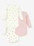 Pack of 3 long-sleeved baby bodysuits white - vertbaudet enfant 
