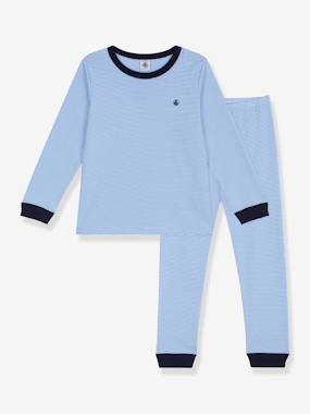 Boys-PETIT BATEAU striped pyjama set 
