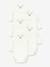 Pack of 5 PETIT BATEAU wrap bodysuits white - vertbaudet enfant 