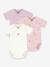Pack of 3 crossover bodysuit in cotton for babies Petit Bateau white - vertbaudet enfant 