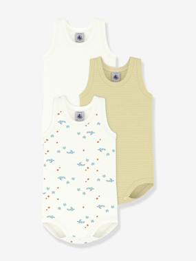 Bébé-Body-Lot de 3 bodies sans manches bébé