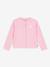 Plain cotton cardigan for children by PETIT BATEAU rose - vertbaudet enfant 