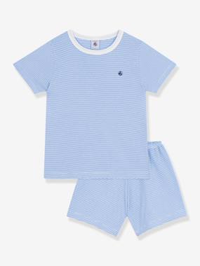 -Pyjama court enfant coton rayé Petit Bateau