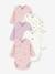 Lot 5 bodies croisés bébé Petit Bateau blanc - vertbaudet enfant 