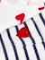 Set bodysuit dungaree Petit Bateau ecru - vertbaudet enfant 