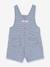 Baby dungaree shorts in serge navy blue - vertbaudet enfant 